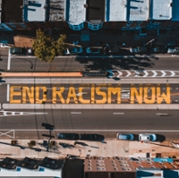 End Racism Now graphic