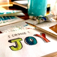 Choose joy graphic
