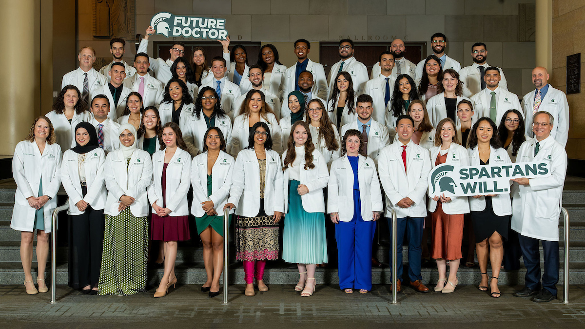 MSU College of Human Medicine entering class of 2024.