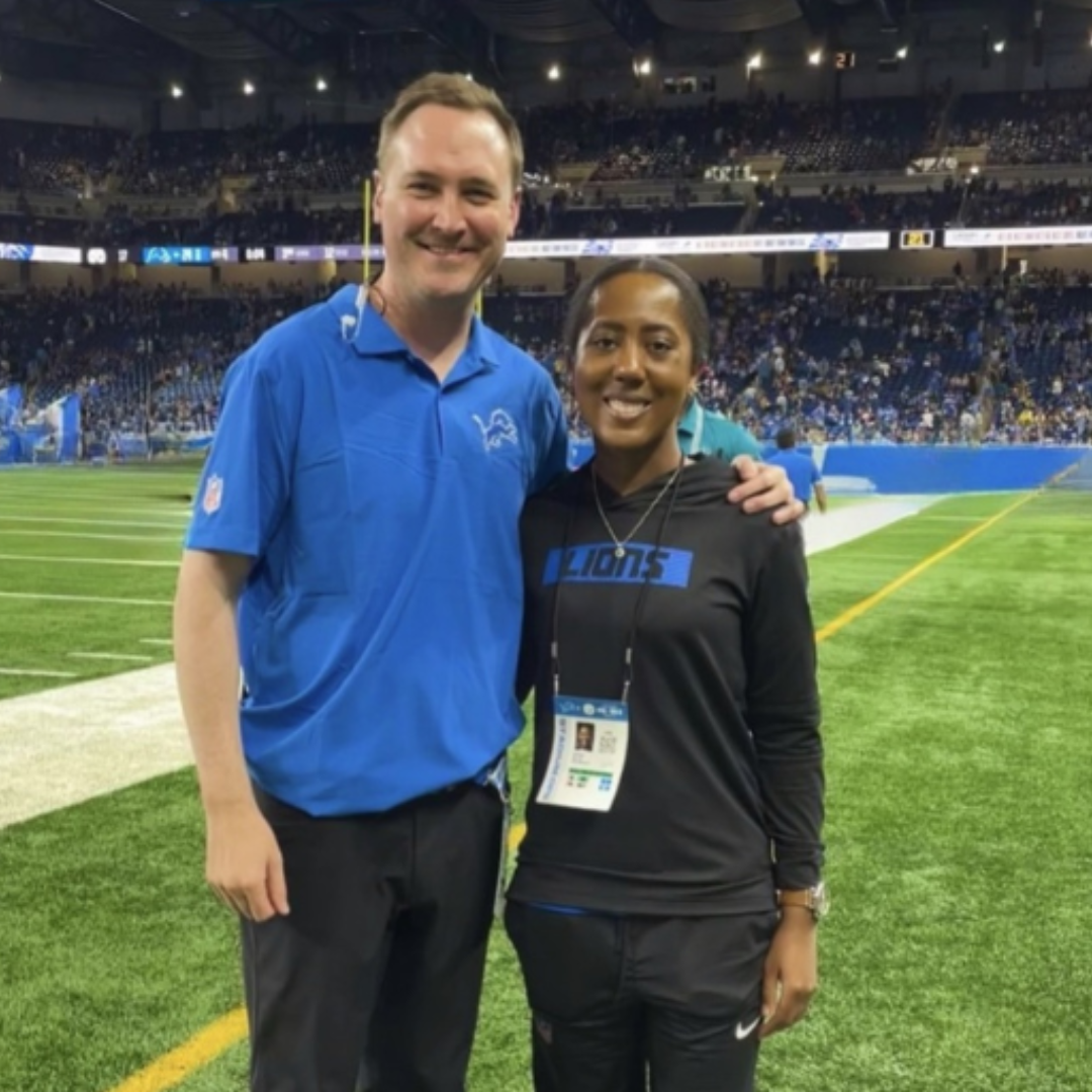 Behind the Scenes: Marquisha Myles' time with the Detroit Lions medical staff 