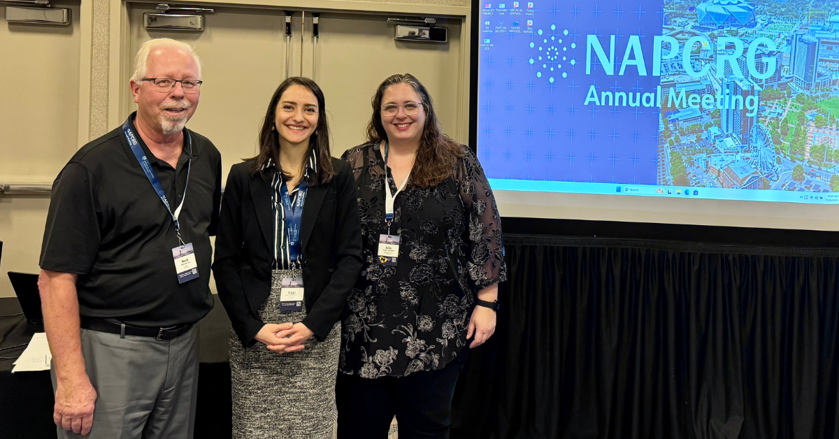 MSU Primary Care Research Collaborative fellows Ori Drory, MD, and Jenna Bernson, MD, presenting research at the North American Primary Care Research Group Annual Meeting in November 2025.