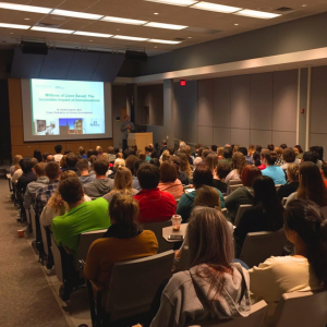 Students and community members attend at Your Health Lecture event 