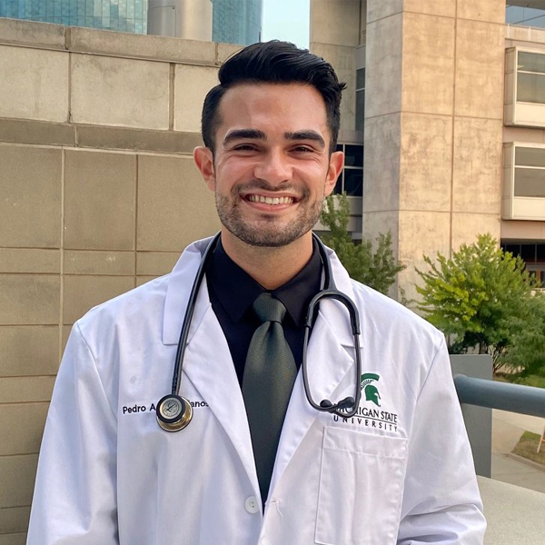 Pedro Castellanos, third-year medical school