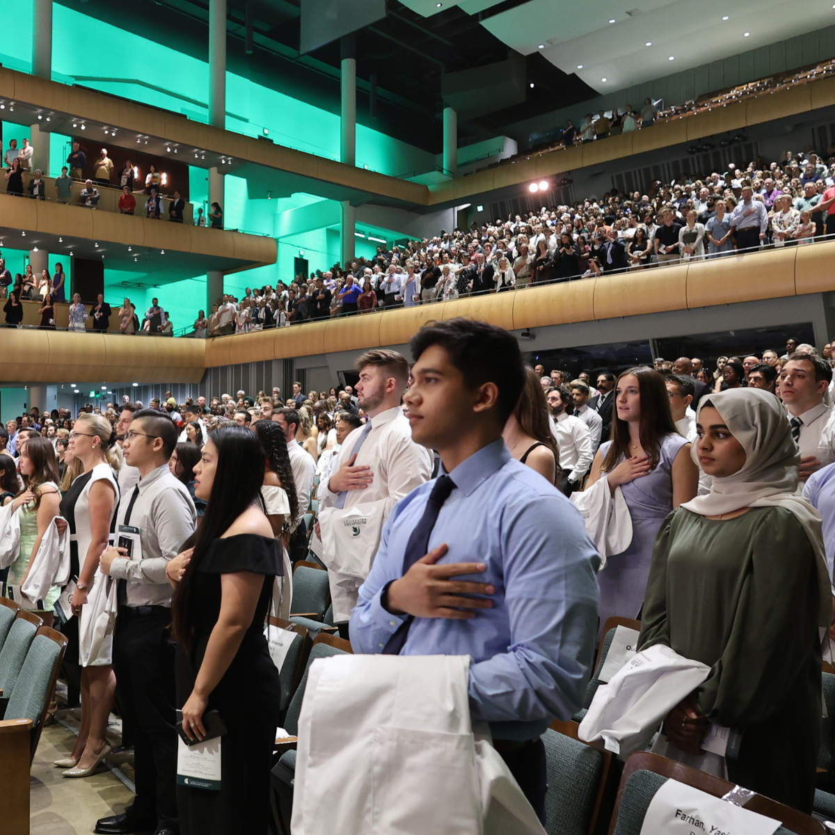 White Coat Ceremony begins journey into medical profession for 189 MSU medical students 