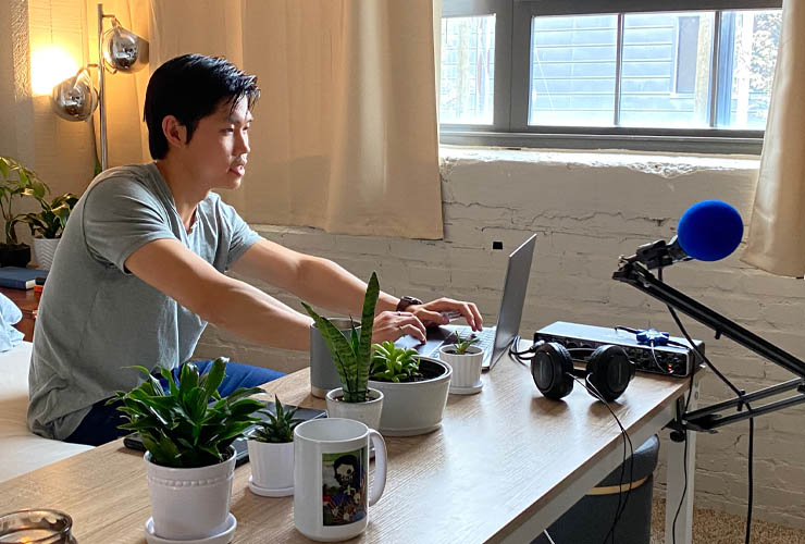 Andrew Kim Launches "Get to Know" Podcast for Other Med Students
