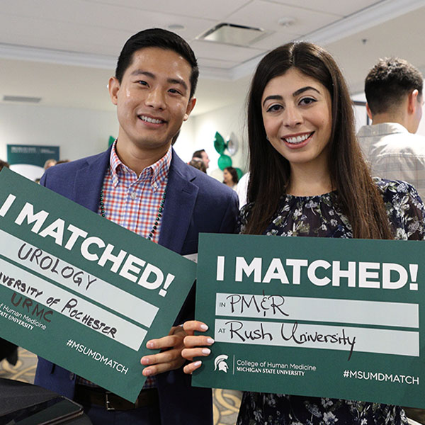 Match Day 2023 College of Human Medicine Michigan State University